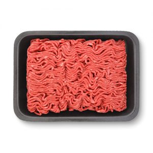Package of ground beef
